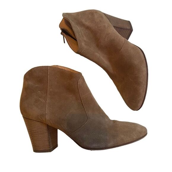 CLUB MONACO | tan brooklyn ankle booties 40 - Picture 3 of 13